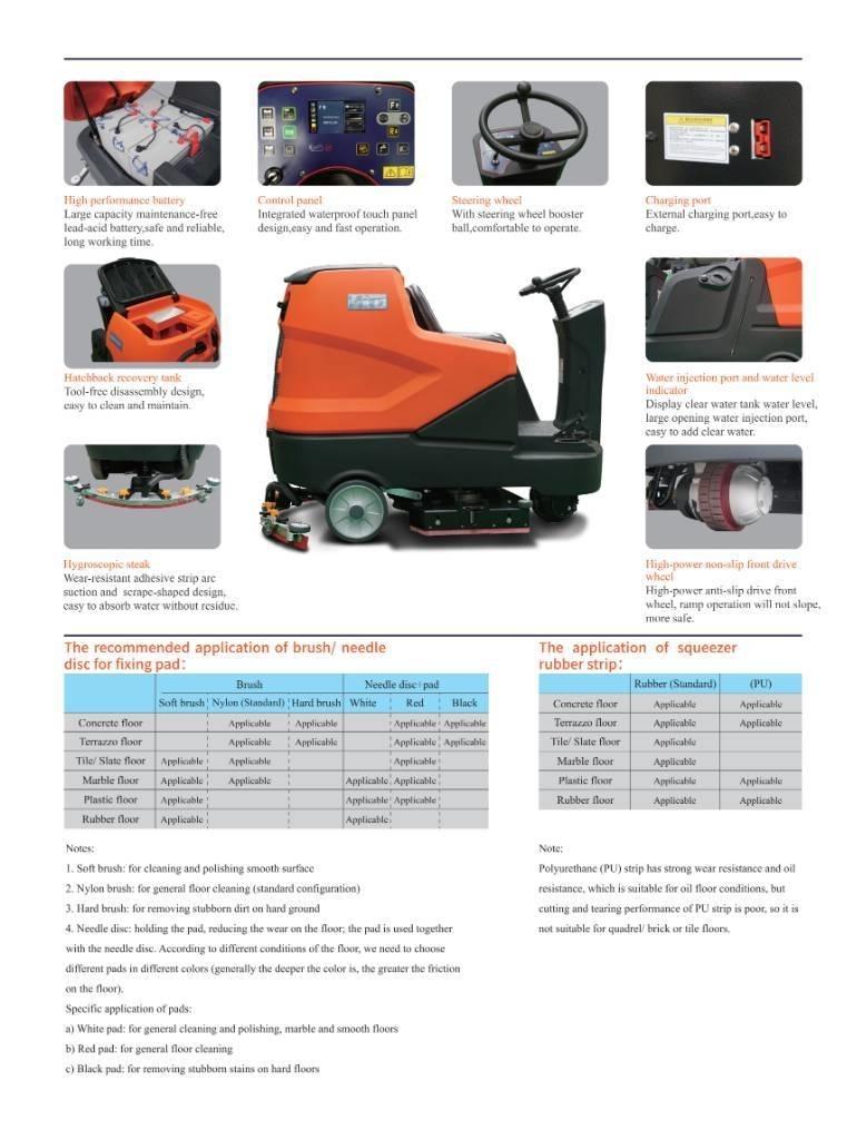 Noblelift NR1060 Kombinirani krtačni pometači