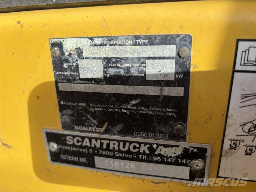 Komatsu PC240LC-11 Bagri goseničarji