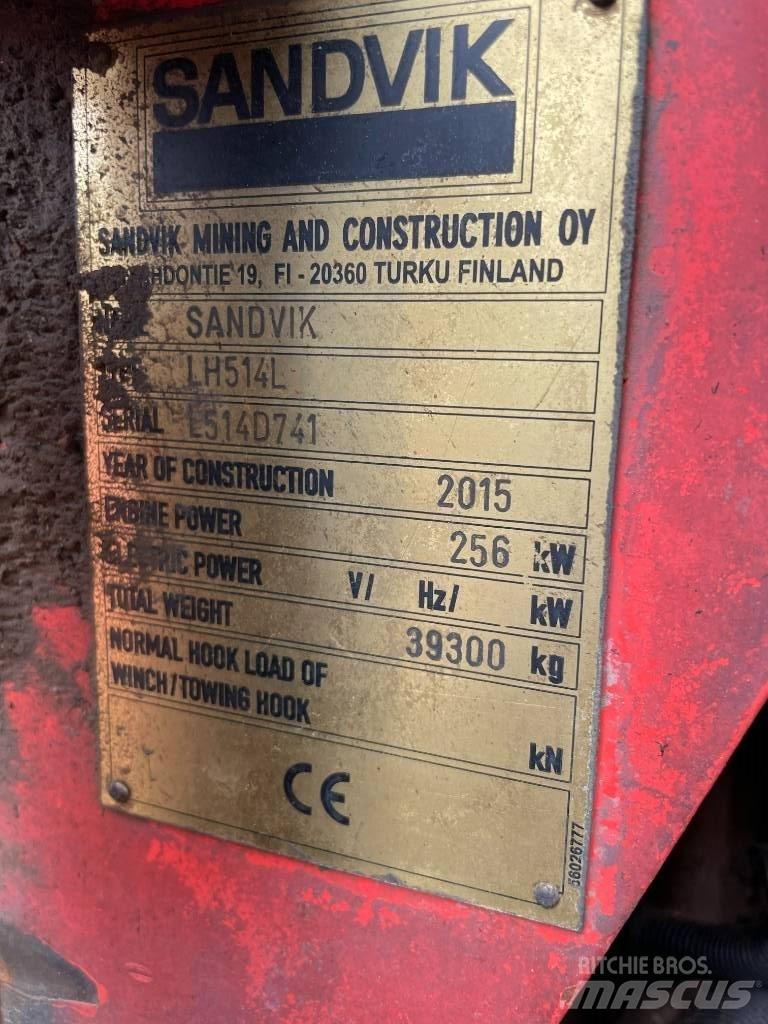 Sandvik LH 514 Podzemni nakladalci