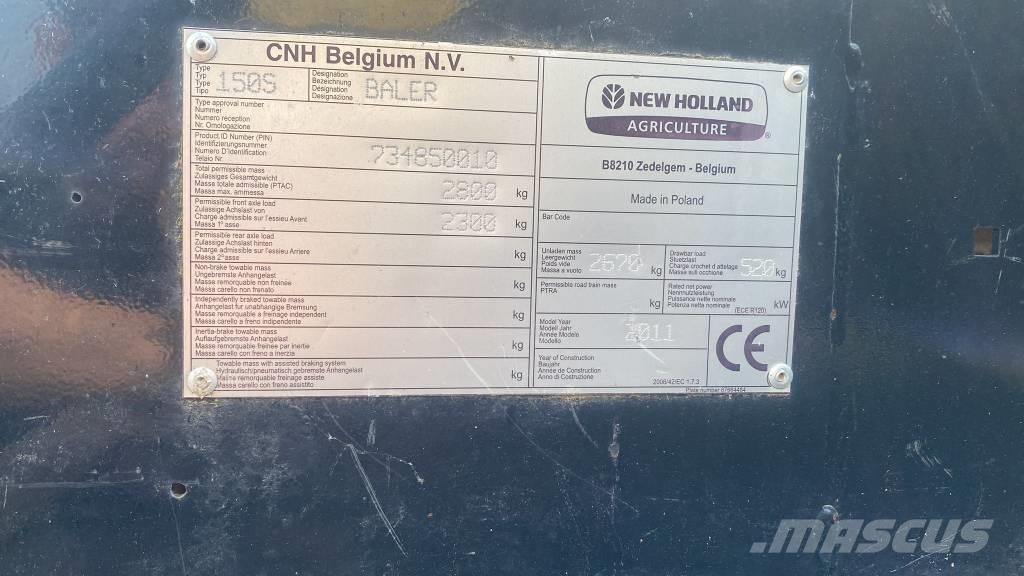 New Holland BR 7060 Balirke (okrogle bale)