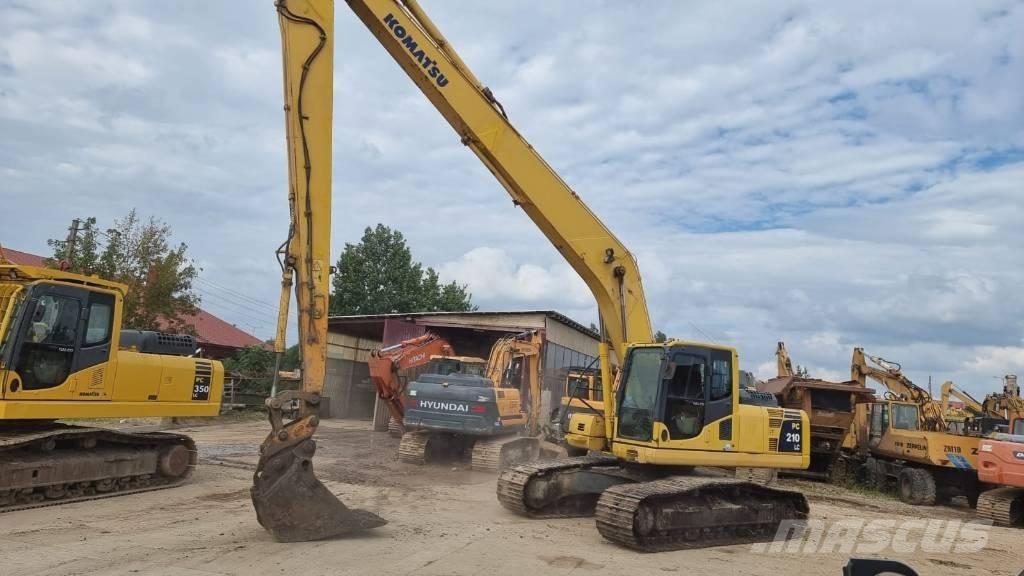 Komatsu 210 - 8 Long Bagri goseničarji