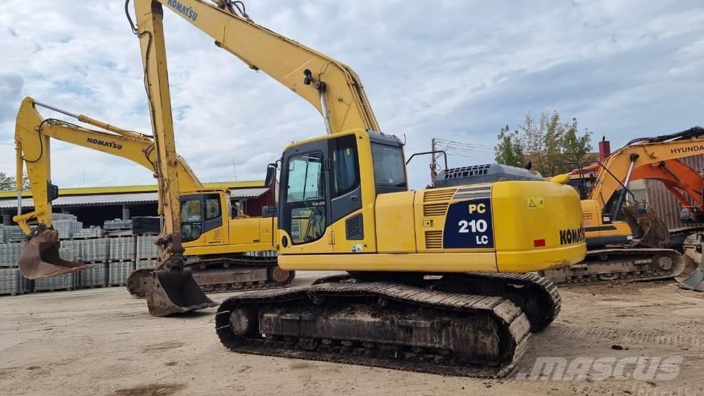 Komatsu 210 - 8 Long Bagri goseničarji