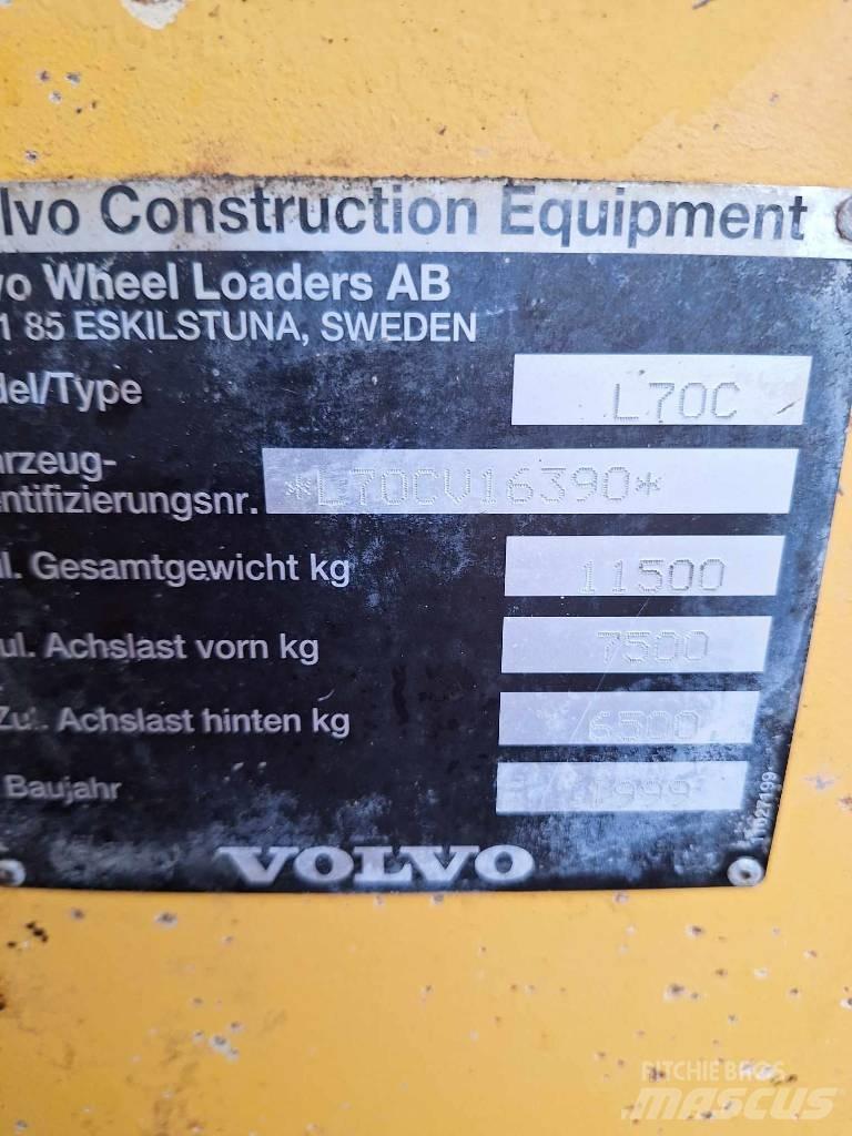 Volvo L 70 C Kolesni nakladalci