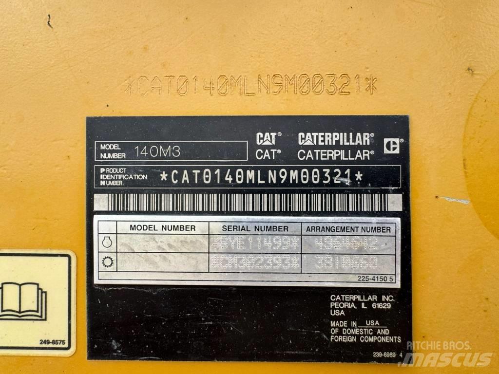 CAT 140M3 Grederji