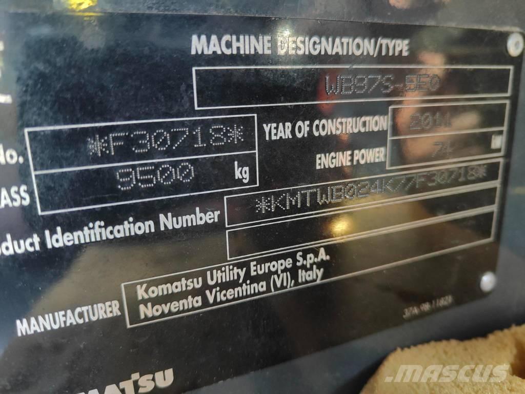 Komatsu WB97S-5E0 Rovokopači