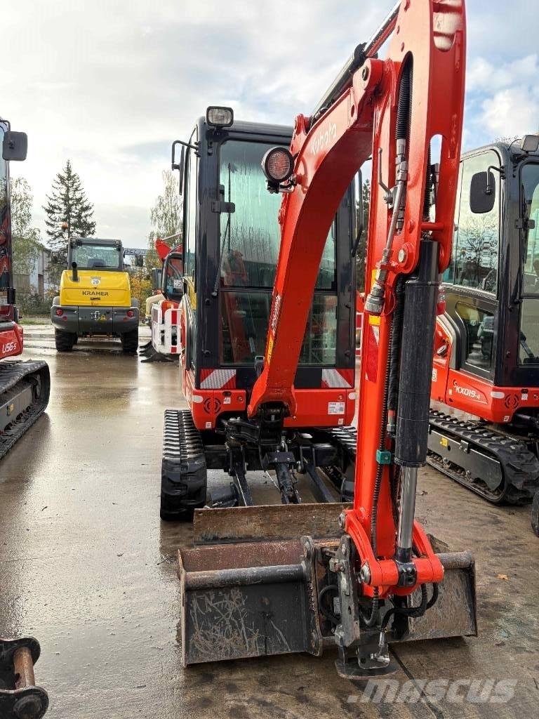 Kubota KX 019-4 Mini bagri <7t