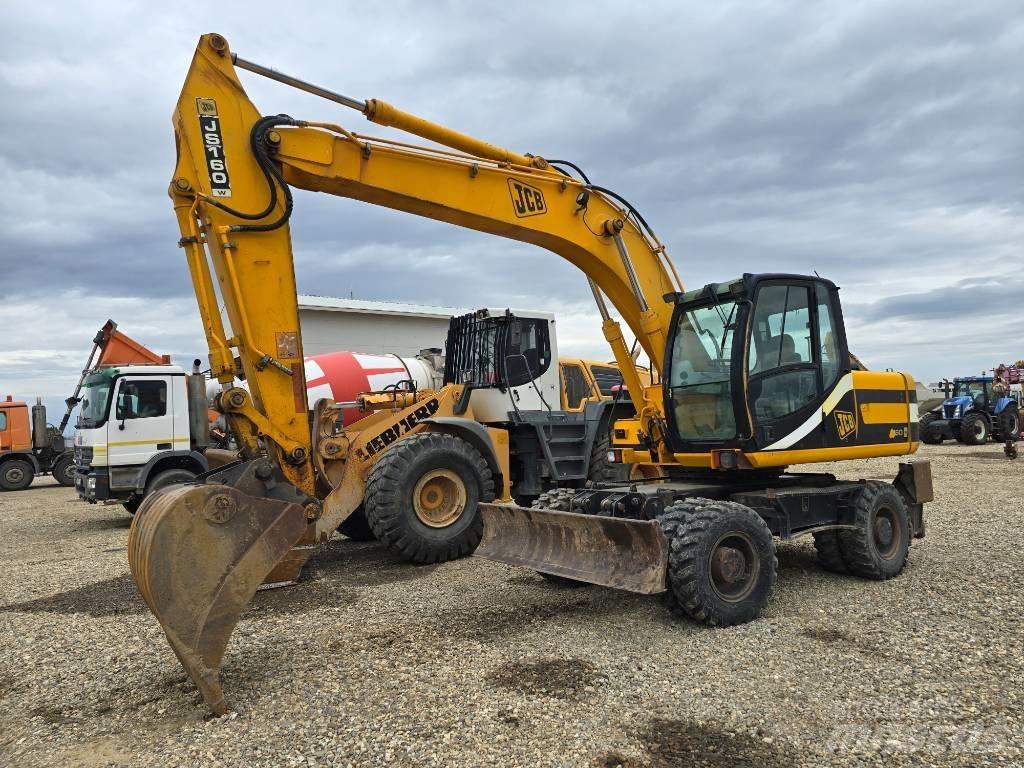 JCB JS 160 W Bagri na kolesih