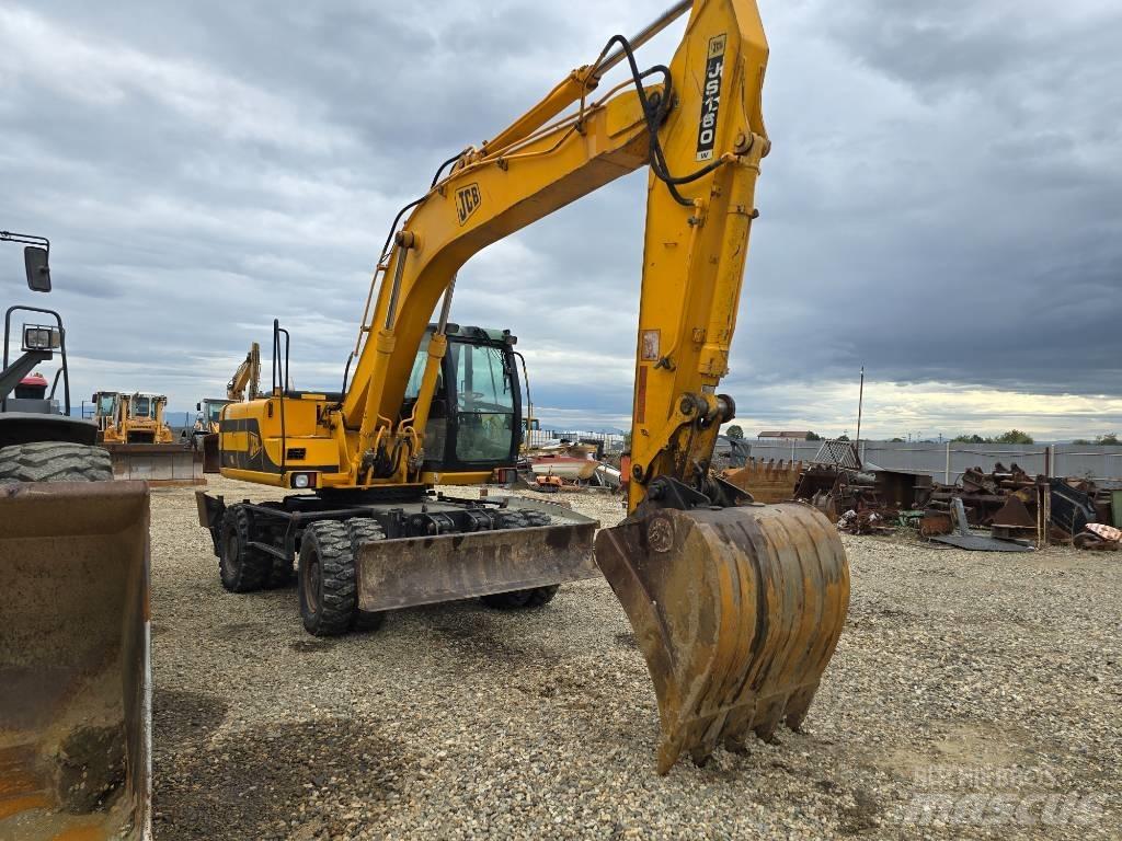 JCB JS 160 W Bagri na kolesih