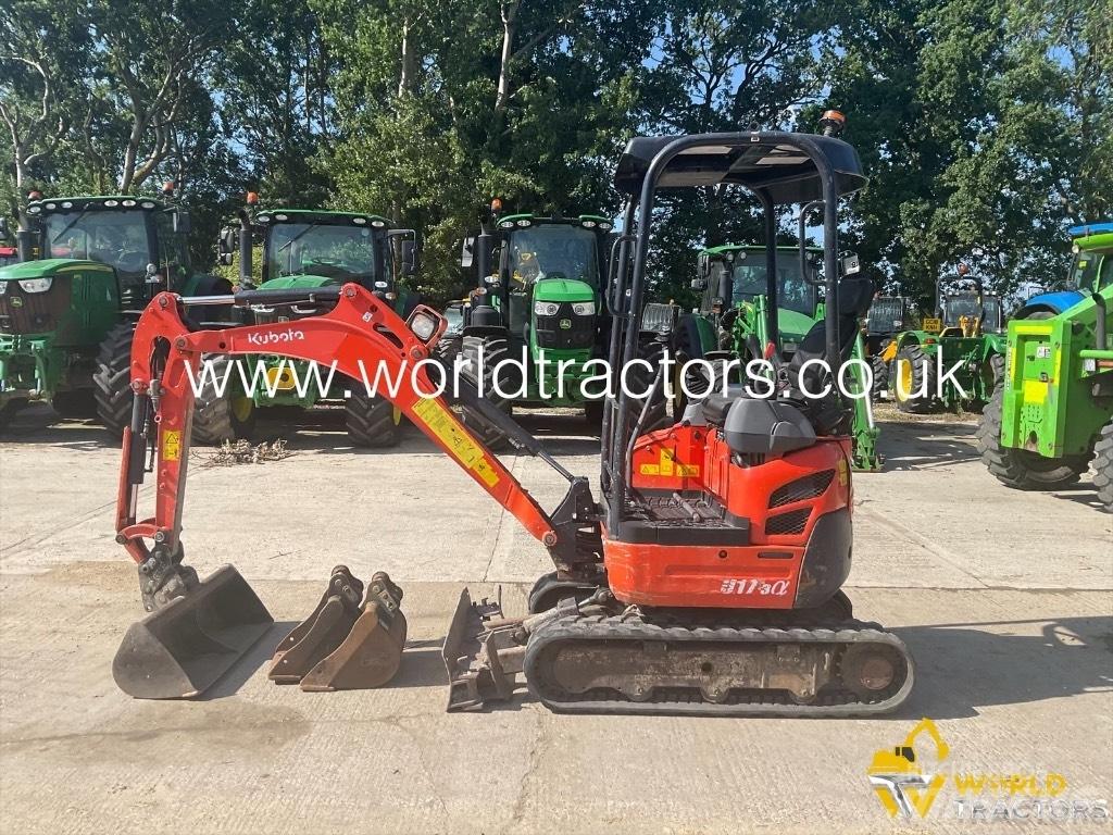 Kubota U 17-3 Mini bagri <7t