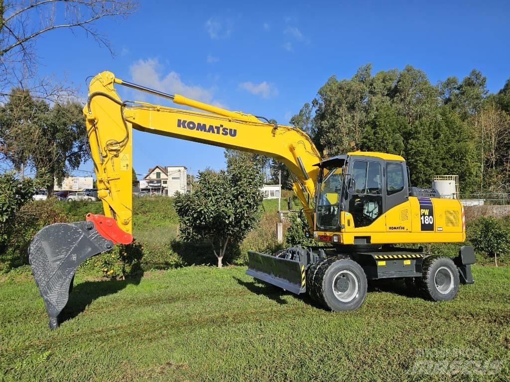 Komatsu PW 180-7 Bagri na kolesih