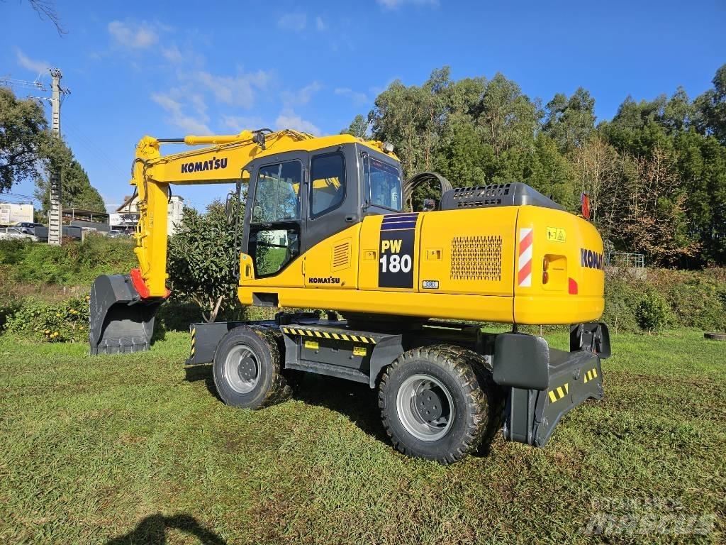Komatsu PW 180-7 Bagri na kolesih