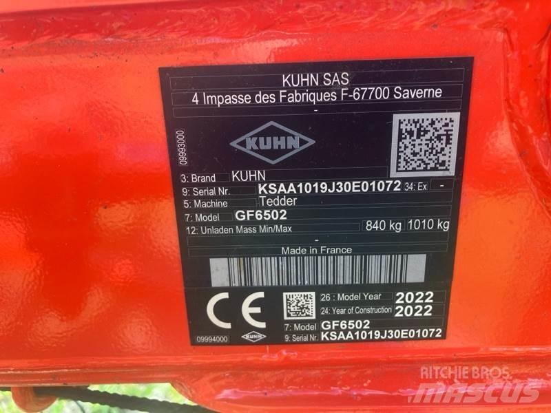 Kuhn GF6502 Obračalniki in zgrabljalniki