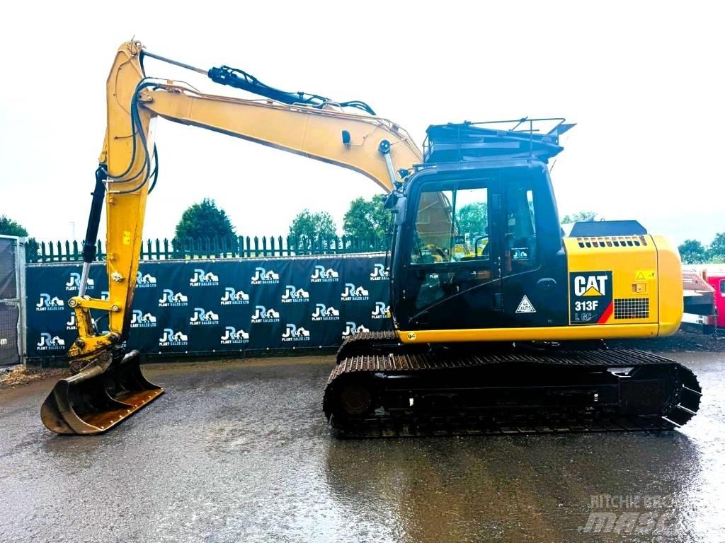 CAT 313 F LGC Bagri goseničarji