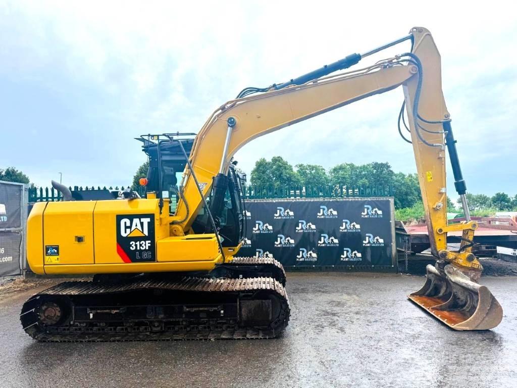 CAT 313 F LGC Bagri goseničarji