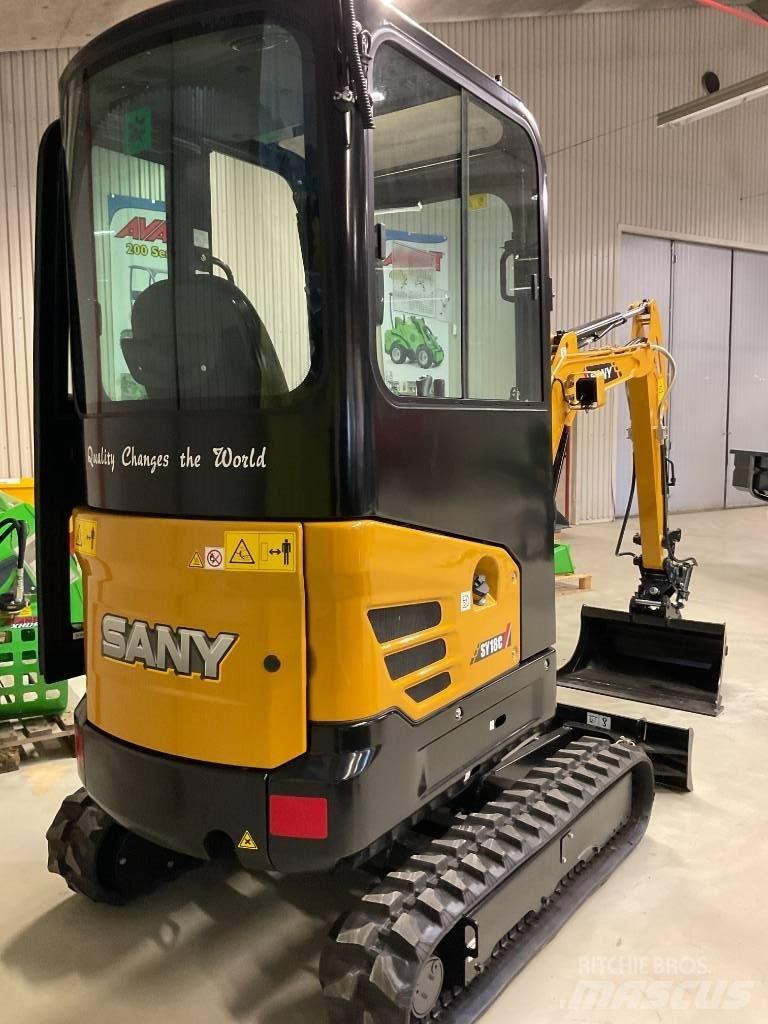 Sany SY 18 C + Trailer Mini bagri <7t