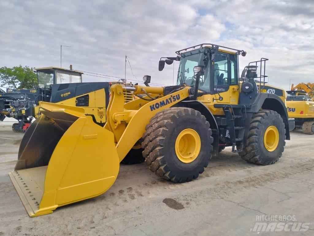 Komatsu WA 470-8EO Kolesni nakladalci