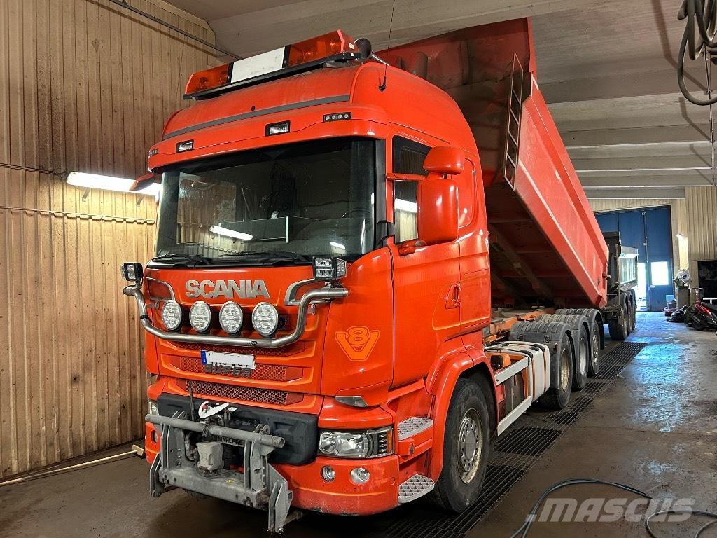 Scania R 520 Tridem Kiper tovornjaki