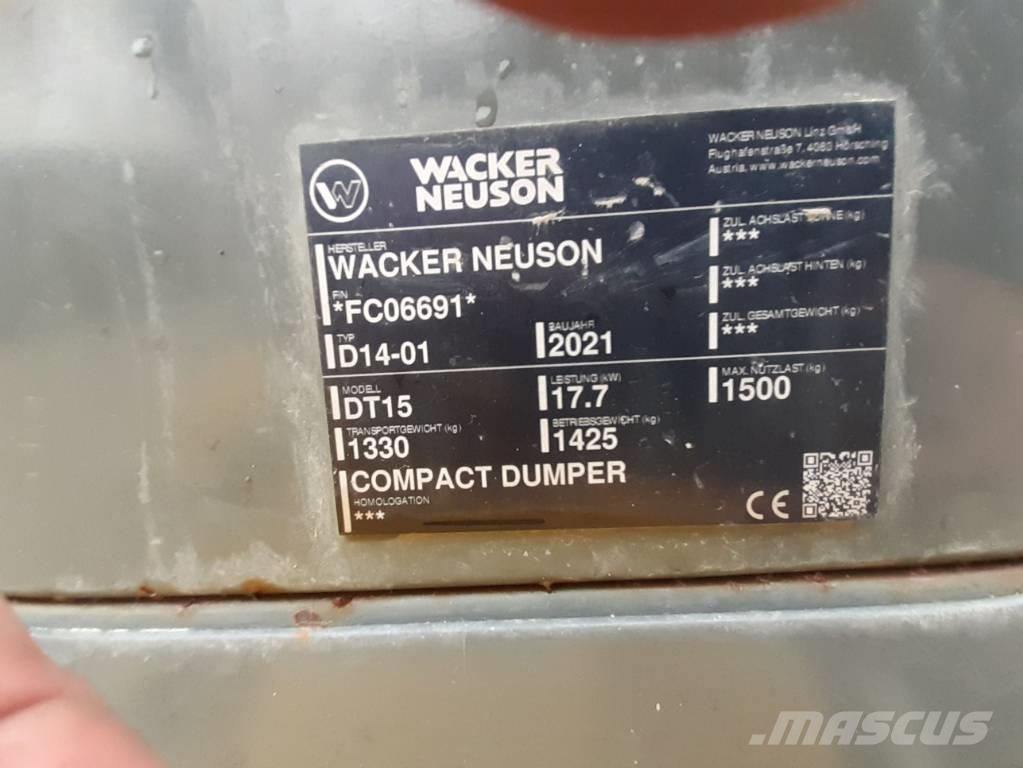 Wacker Neuson DT15 Demperji goseničarji