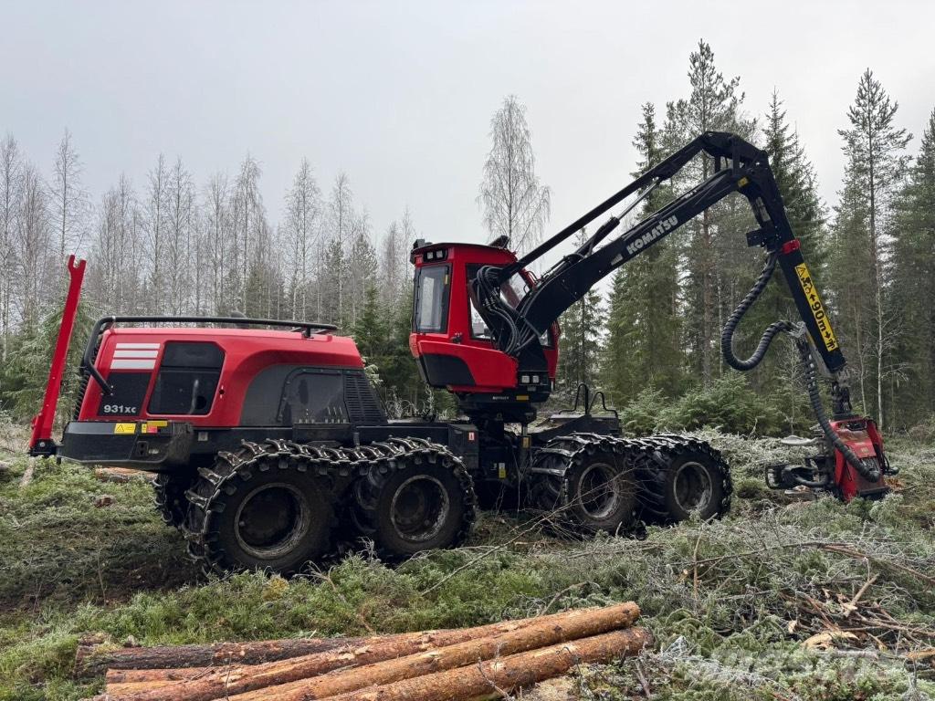 Komatsu 931 XC Harvesterji