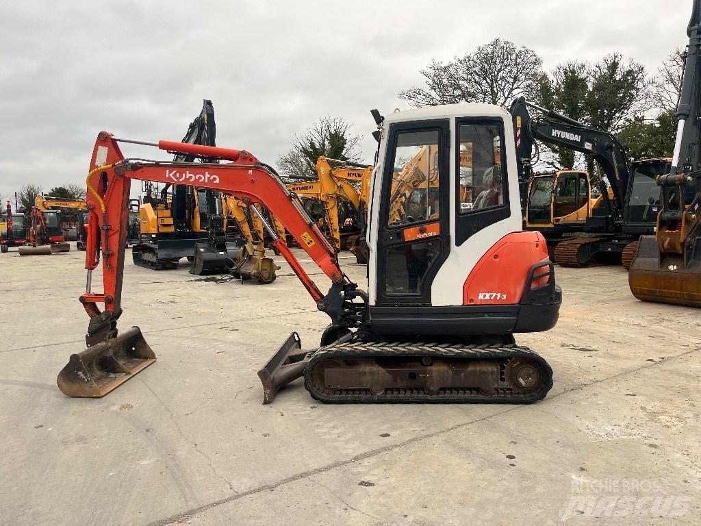 Kubota KX 71-3 Mini bagri <7t