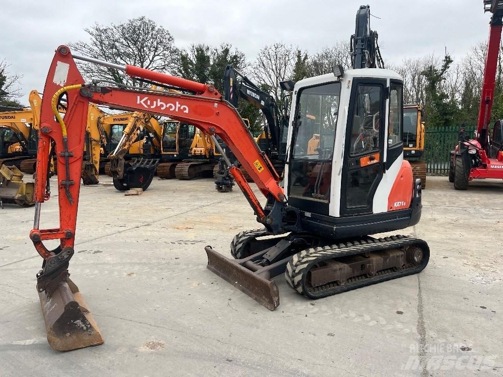 Kubota KX 71-3 Mini bagri <7t
