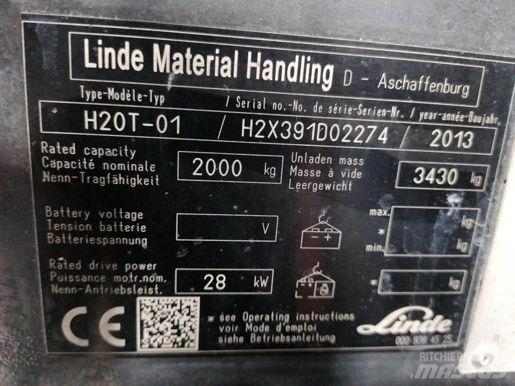 Linde H20T-02 Plinski viličarji