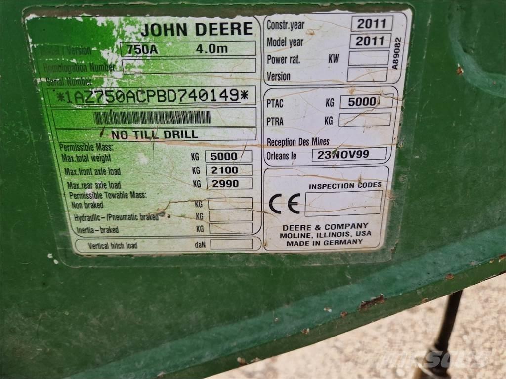 John Deere 750 A Kombinirane sejalnice