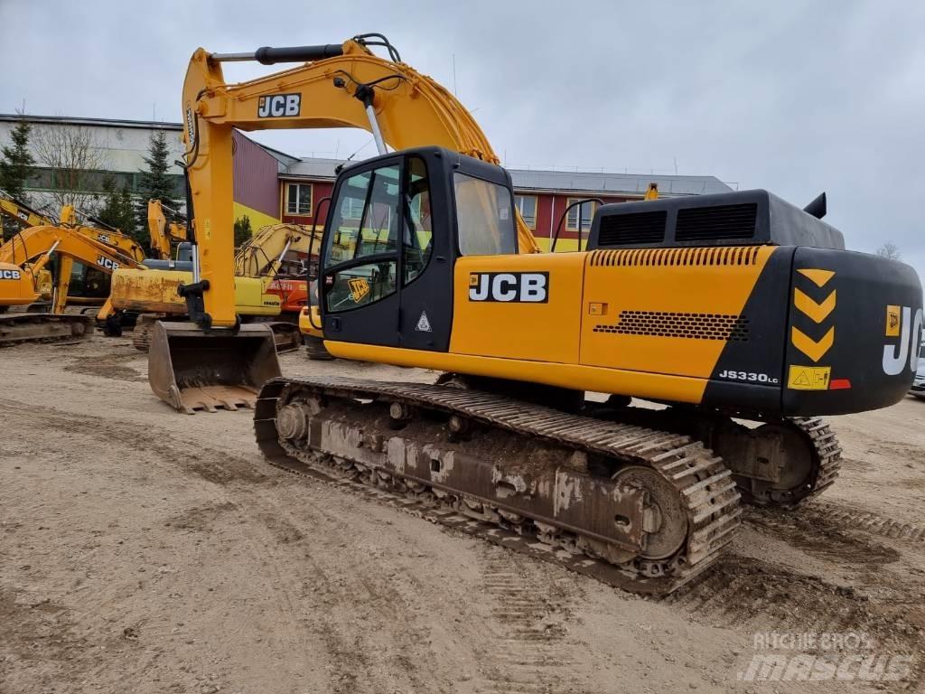 JCB JS 330 LC Bagri goseničarji