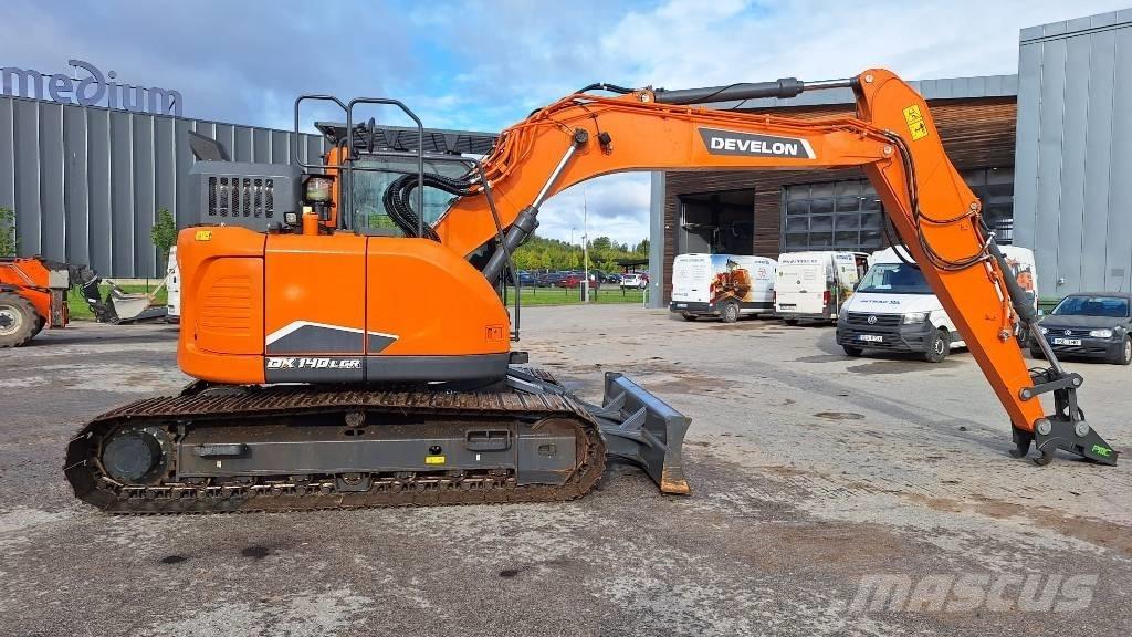Doosan DX140LCR-7 Bagri goseničarji