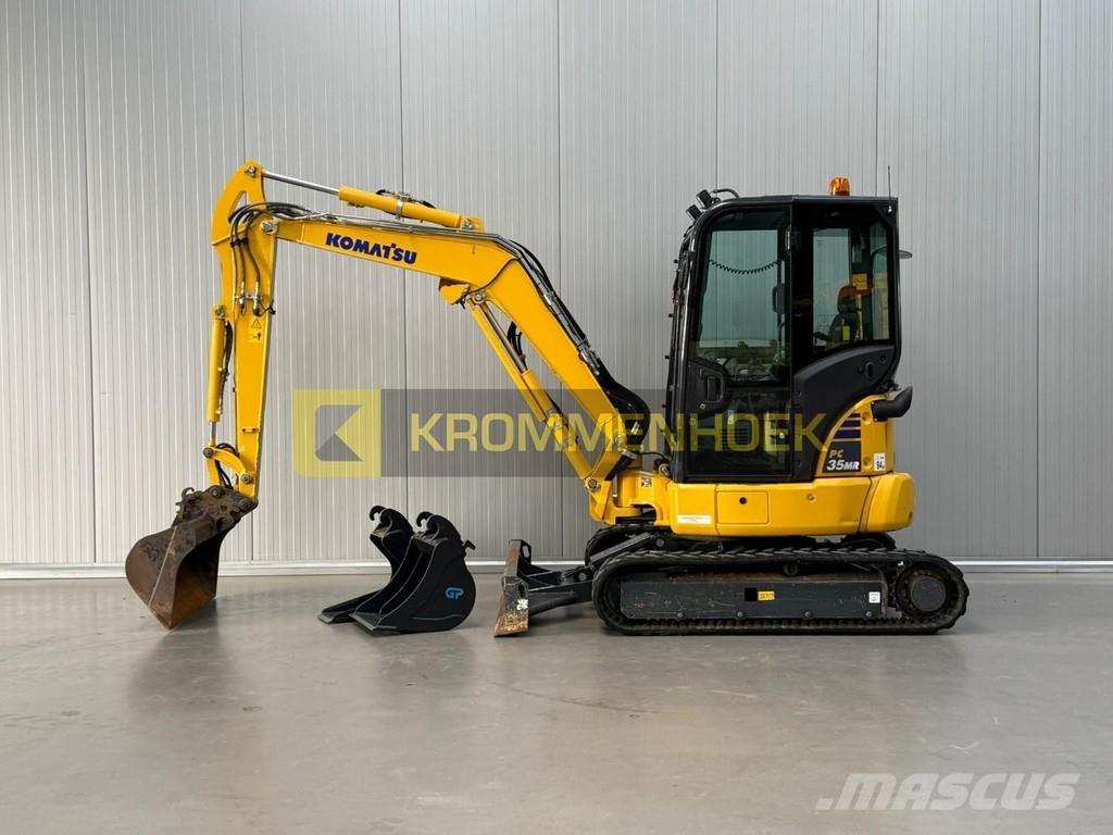 Komatsu PC 35 MR-5 Mini bagri <7t
