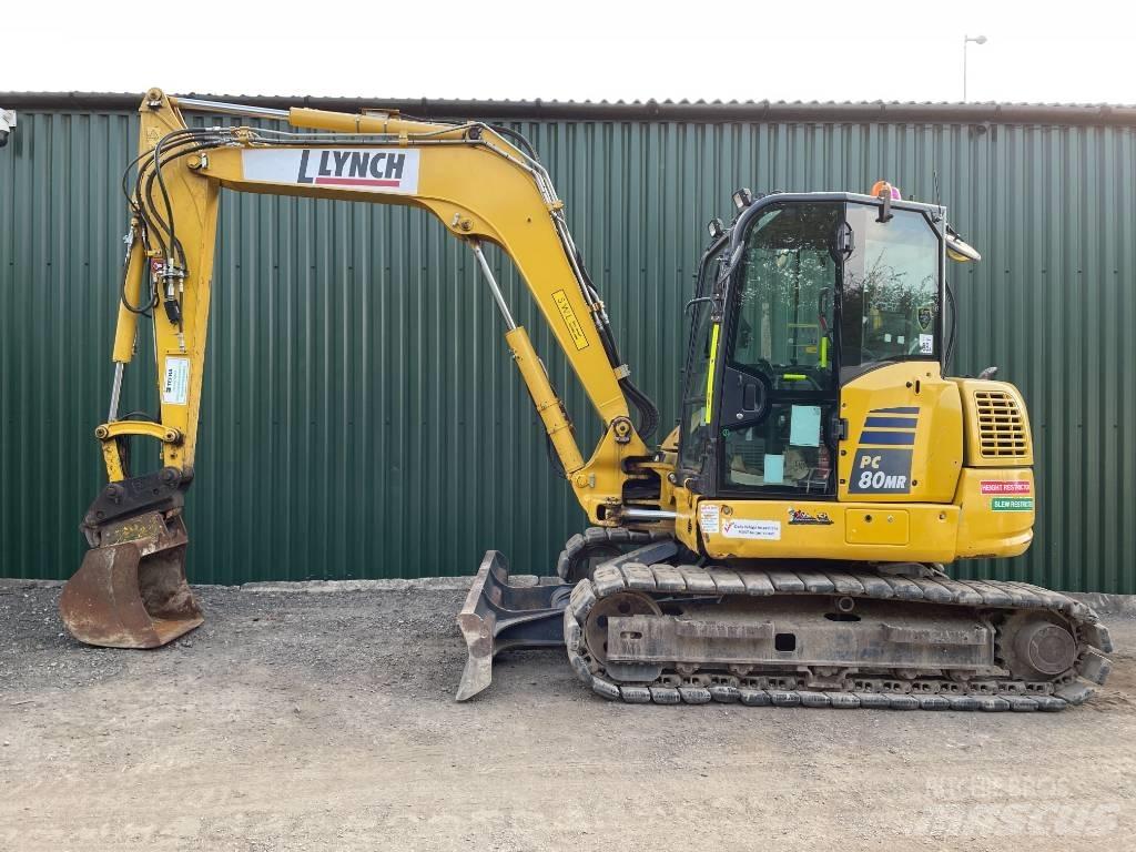 Komatsu PC 80 MR-5E0 Midi bagri 7t – 12t