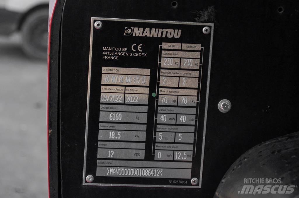 Manitou ATJ 160 Zglobne dvižne ploščadi