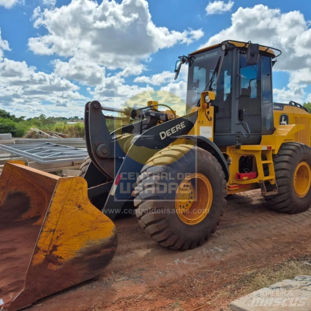 John Deere 524 K - II Kolesni nakladalci