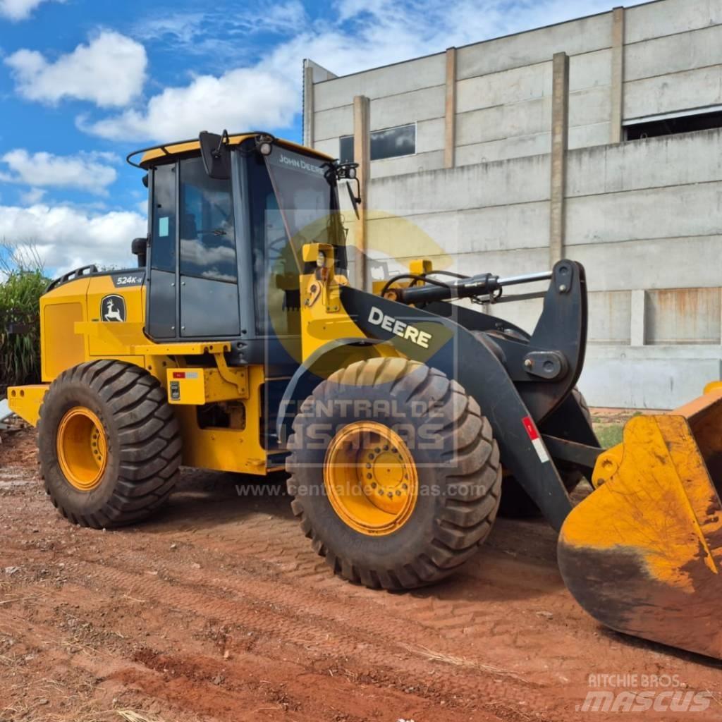 John Deere 524 K - II Kolesni nakladalci