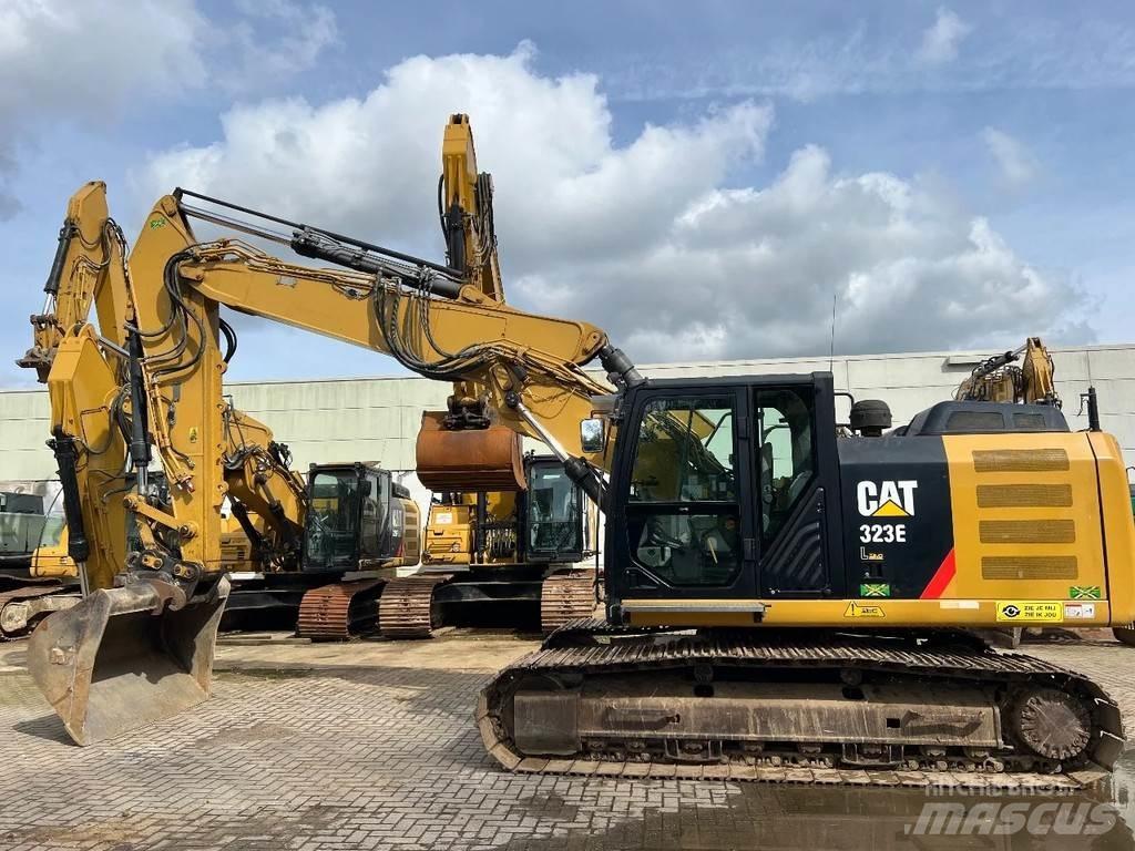 CAT 323E Bagri goseničarji