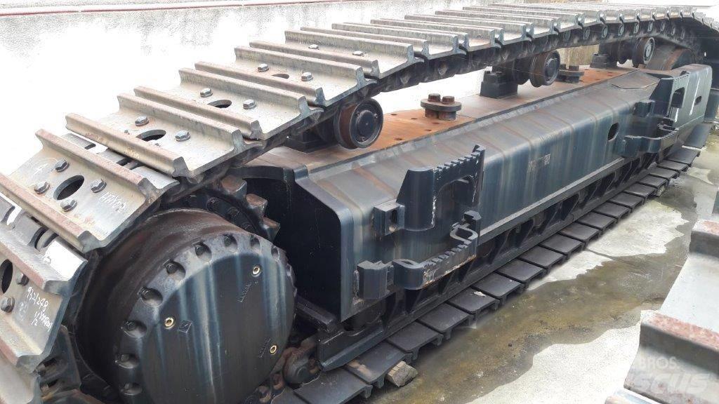 Hitachi ZX500LC-3 Podvozje in vzmetenje