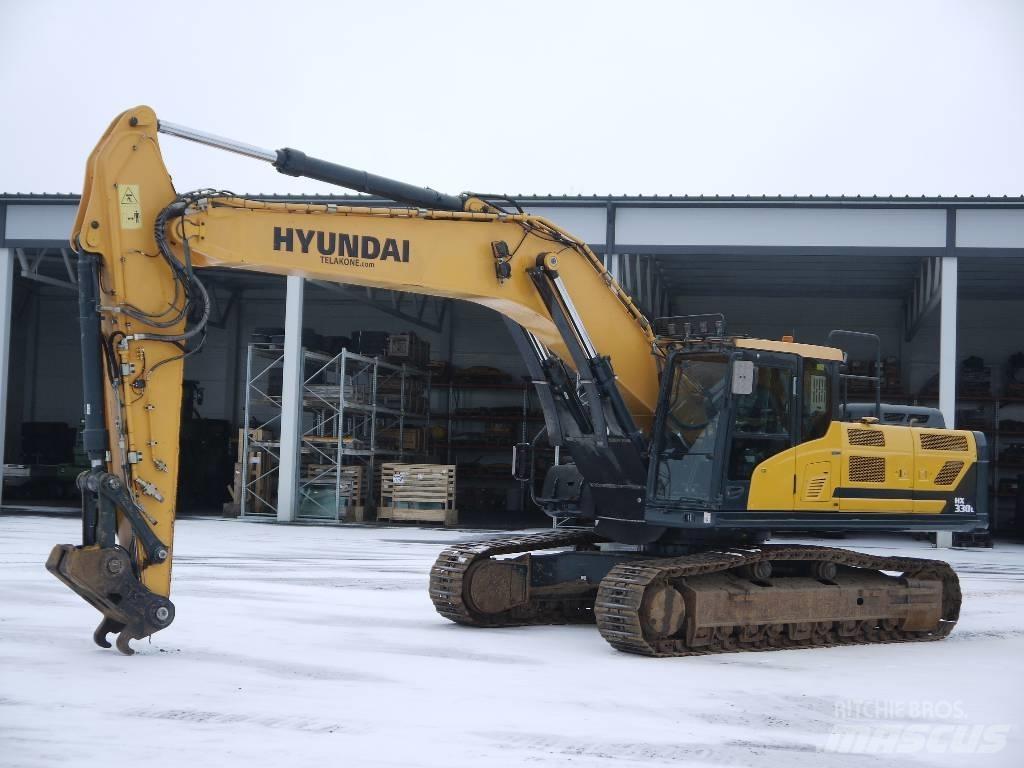 Hyundai HX 330 L Bagri goseničarji