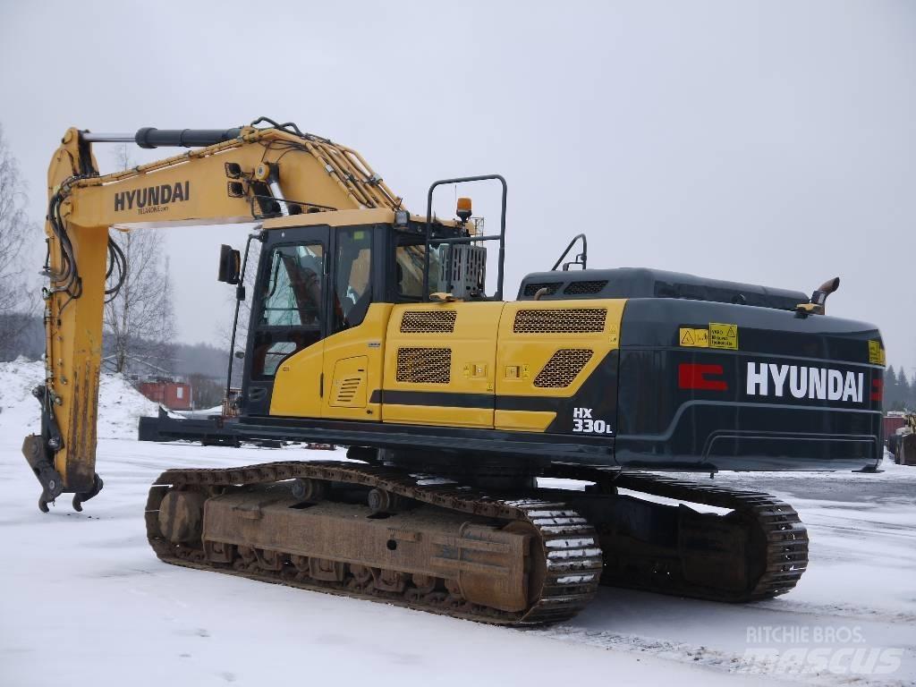 Hyundai HX 330 L Bagri goseničarji