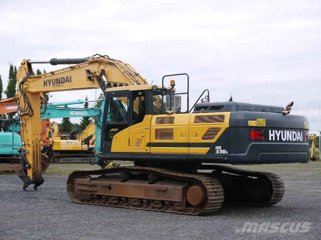 Hyundai HX 330 L Bagri goseničarji