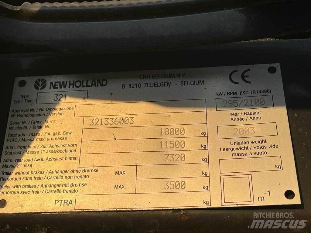 New Holland CX 880 Kombajni