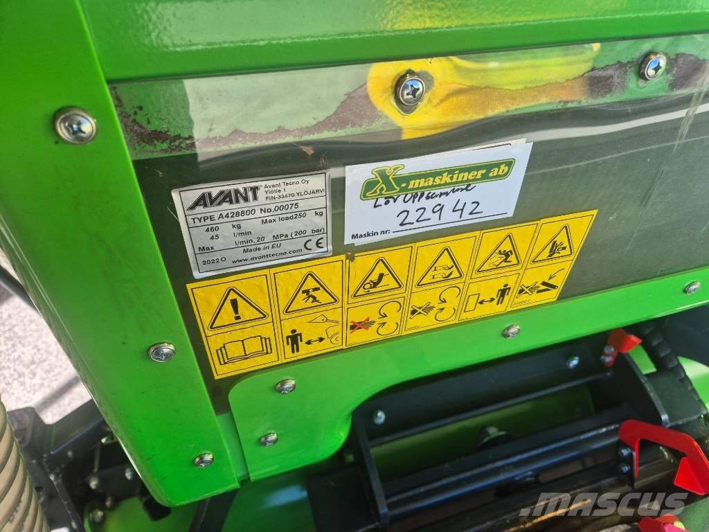 Avant Lövsug DEMO Skid steer mini nakladalci