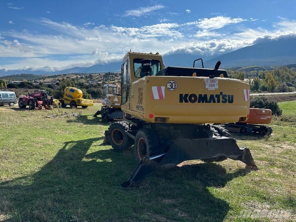 Komatsu PW 170-6 Bagri na kolesih