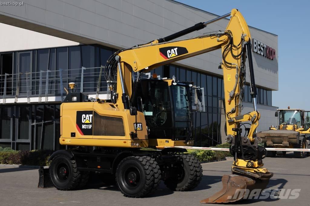CAT M 315 F Bagri na kolesih