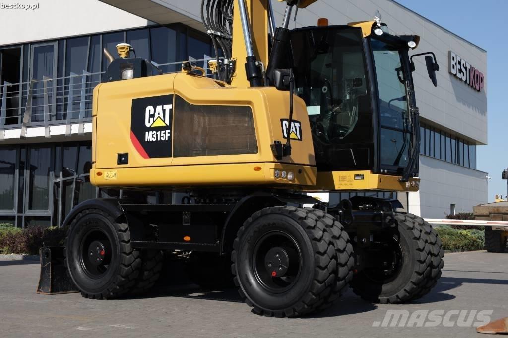 CAT M 315 F Bagri na kolesih