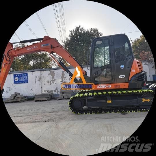 Kubota KX 080-4 Midi bagri 7t – 12t