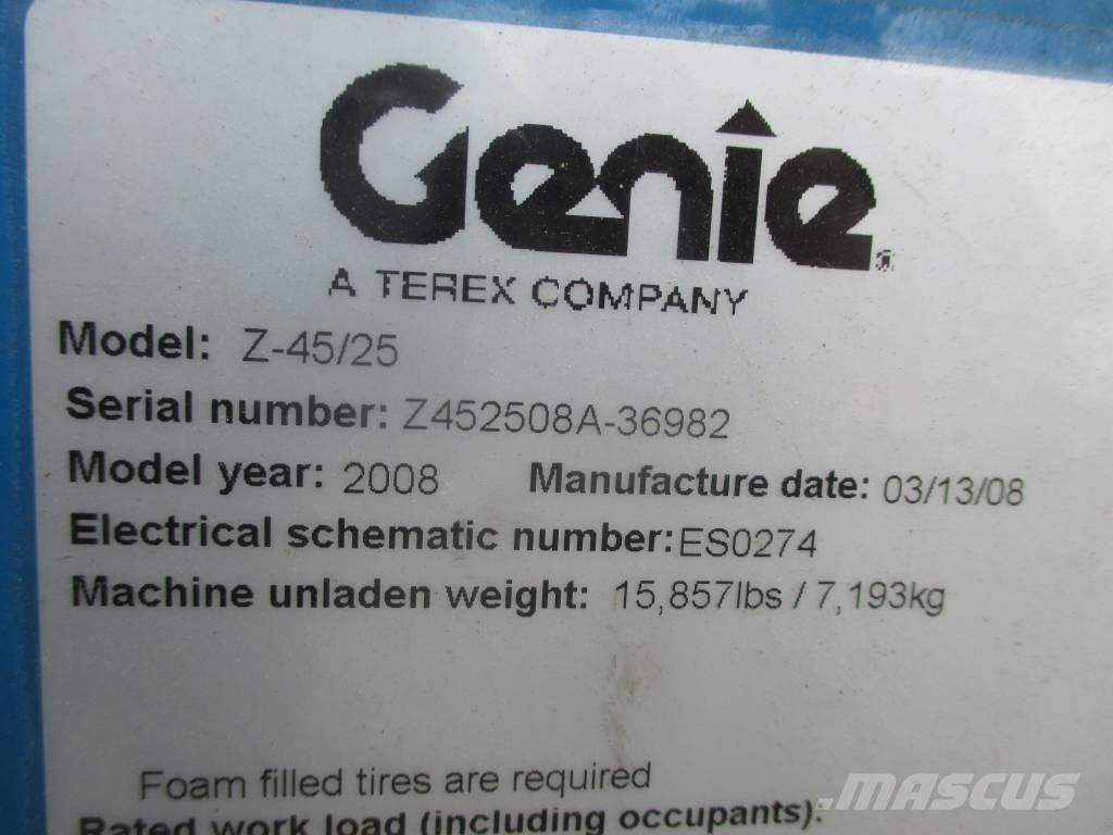 Genie Z 45/25 J DC Zglobne dvižne ploščadi