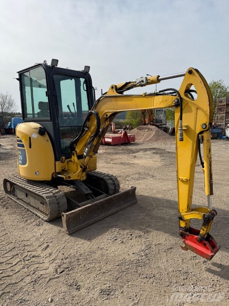 Komatsu PC 26 MR Mini bagri <7t