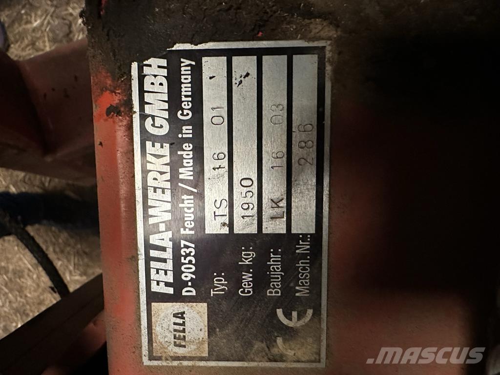 Fella TS 1601 Zgrabljalniki