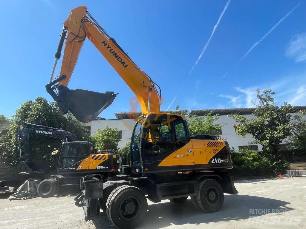 Hyundai R210W Bagri na kolesih