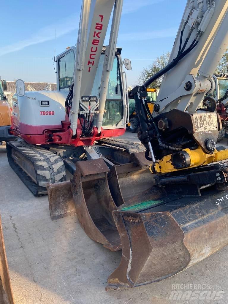 Takeuchi TB 290 Mini bagri <7t